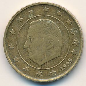 Бельгия, 10 евроцентов (1999 г.)