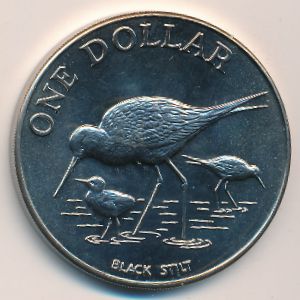 Новая Зеландия, 1 доллар (1985 г.)