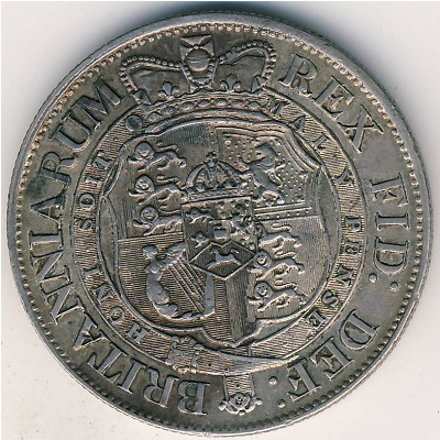 Великобритания, 1/2 кроны (1817 г.)