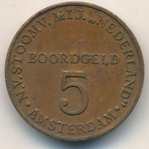 Netherlands, 5 cents, 1947