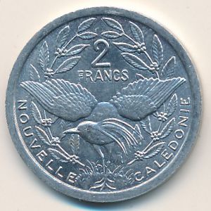 Новая Каледония, 2 франка (2005 г.)