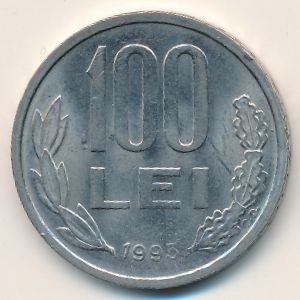 Romania, 100 lei, 1993