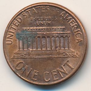 США, 1 цент (1995 г.)