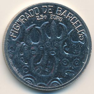 Portugal, 2.5 euro, 2016