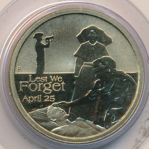Australia, 1 dollar, 2012