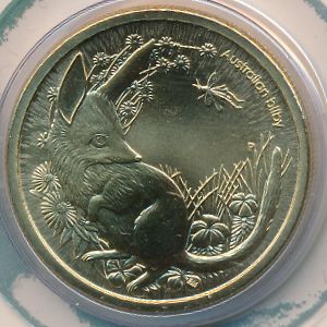 Australia, 1 dollar, 2011