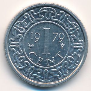 Suriname, 1 cent, 1979