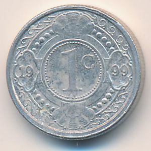 Антильские острова, 1 цент (1999 г.)