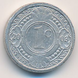 Антильские острова, 1 цент (2003 г.)