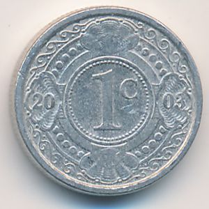 Antilles, 1 cent, 2003