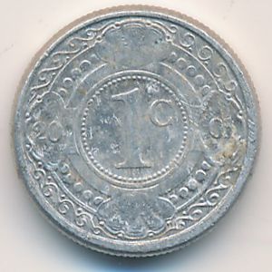 Antilles, 1 cent, 2001