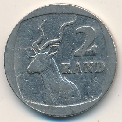 ЮАР, 2 рэнда (1990 г.)