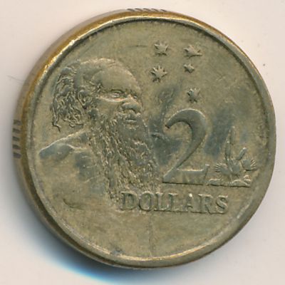 Австралия, 2 доллара (1996 г.)