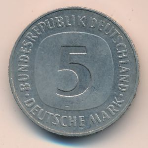 ФРГ, 5 марок (1984 г.)