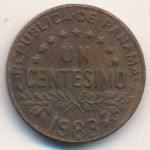 Panama, 1 centesimo, 1983