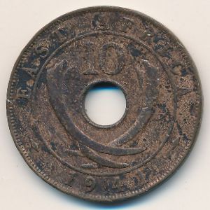 Восточная Африка, 10 центов (1941 г.)