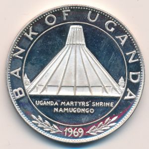 Уганда, 10 шиллингов (1970 г.)
