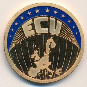 Европа., 1 экю (2000 г.)