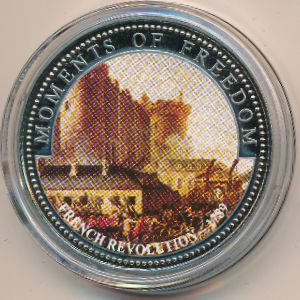 Liberia, 10 dollars, 2001
