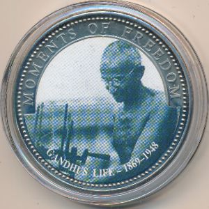 Либерия, 10 долларов (2001 г.)