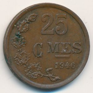 Люксембург, 25 сентим (1946 г.)