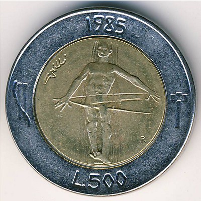 Сан-Марино, 500 лир (1985 г.)