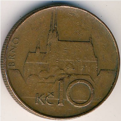 Чехия, 10 крон (1993 г.)
