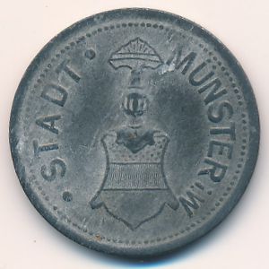 Munster, 25 пфеннигов, 1917