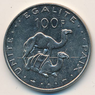 Джибути, 100 франков (1991 г.)
