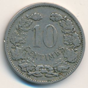 Люксембург, 10 сентим (1901 г.)