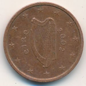 Ирландия, 2 евроцента (2002 г.)