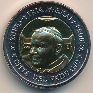 Ватикан, 2 евро (2002 г.)