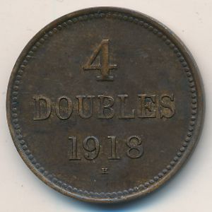 Гернси, 4 дубля (1918 г.)