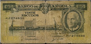 Ангола, 20 эскудо (1962 г.)