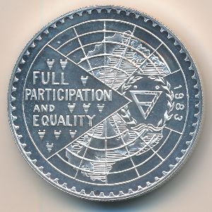 Лесото, 25 малоти (1983 г.)