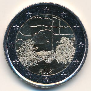 Finland, 2 euro, 2018