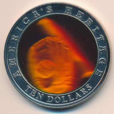 Либерия, 10 долларов (2002 г.)