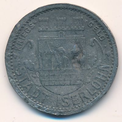 Изерлон., 50 пфеннигов (1917 г.)