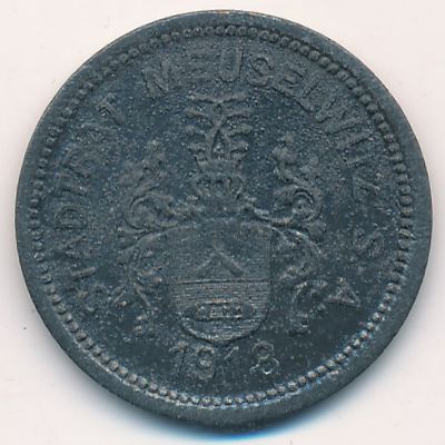 Мойзельвиц., 50 пфеннигов (1918 г.)
