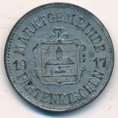 Партенкирхен., 50 пфеннигов (1917 г.)