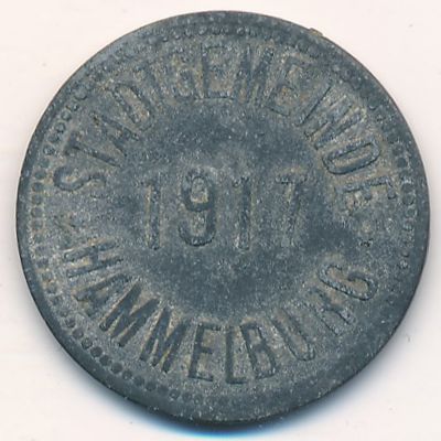 Хаммельбург., 10 пфеннигов (1917 г.)