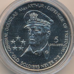 Ниуэ, 5 долларов (1989 г.)