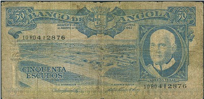Ангола, 50 эскудо (1962 г.)