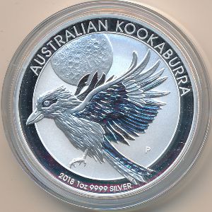 Australia, 1 dollar, 2018