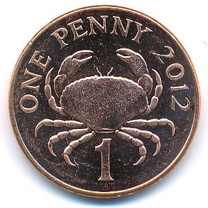 Гернси, 1 пенни (2012 г.)