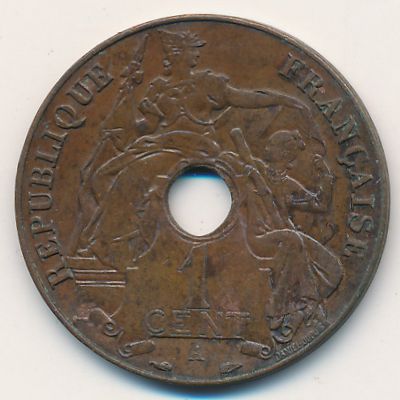 Французский Индокитай, 1 цент (1939 г.)