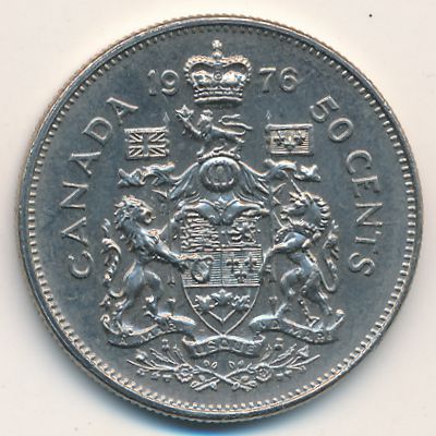 Канада, 50 центов (1976 г.)