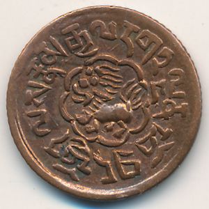 Тибет, 5 скар (1922 г.)