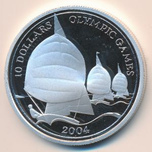 Fiji, 10 dollars, 2003