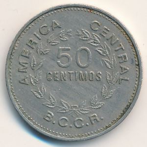 Коста-Рика, 50 сентимо (1976 г.)